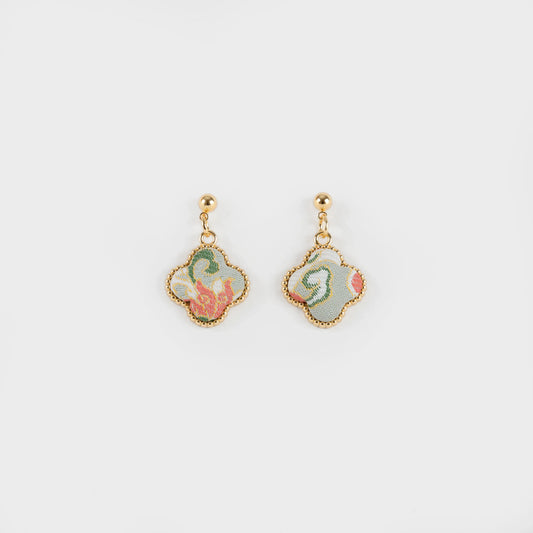 clover leaf earrings