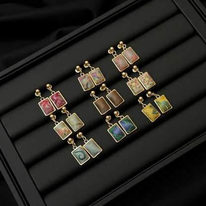 Luxury Square Earrings