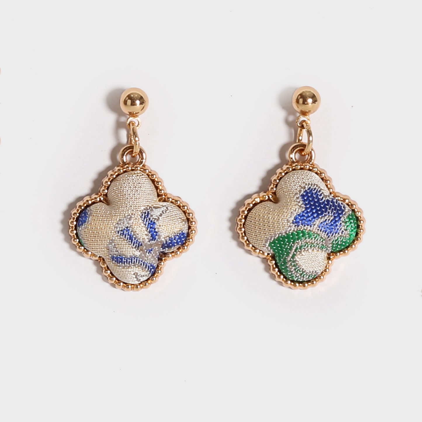 Handmade Brocade Earrings