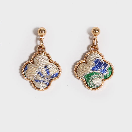 Handmade Brocade Earrings