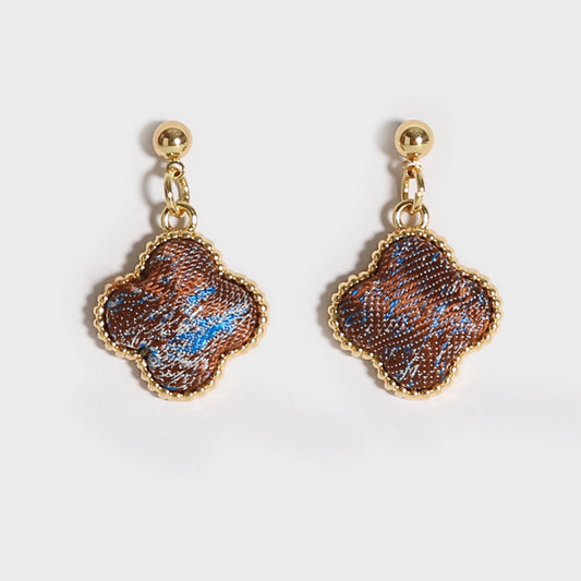 Handmade Brocade Earrings