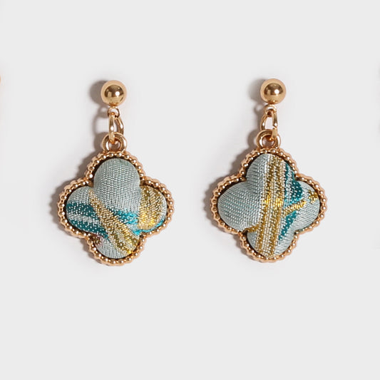 Handmade Brocade Earrings
