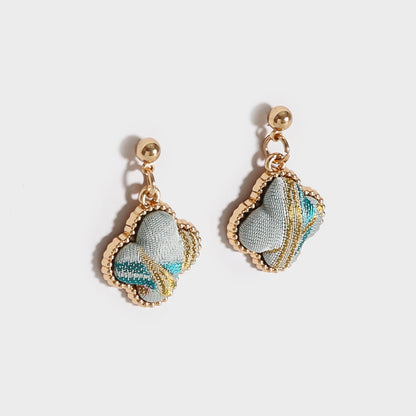 Handmade Brocade Earrings