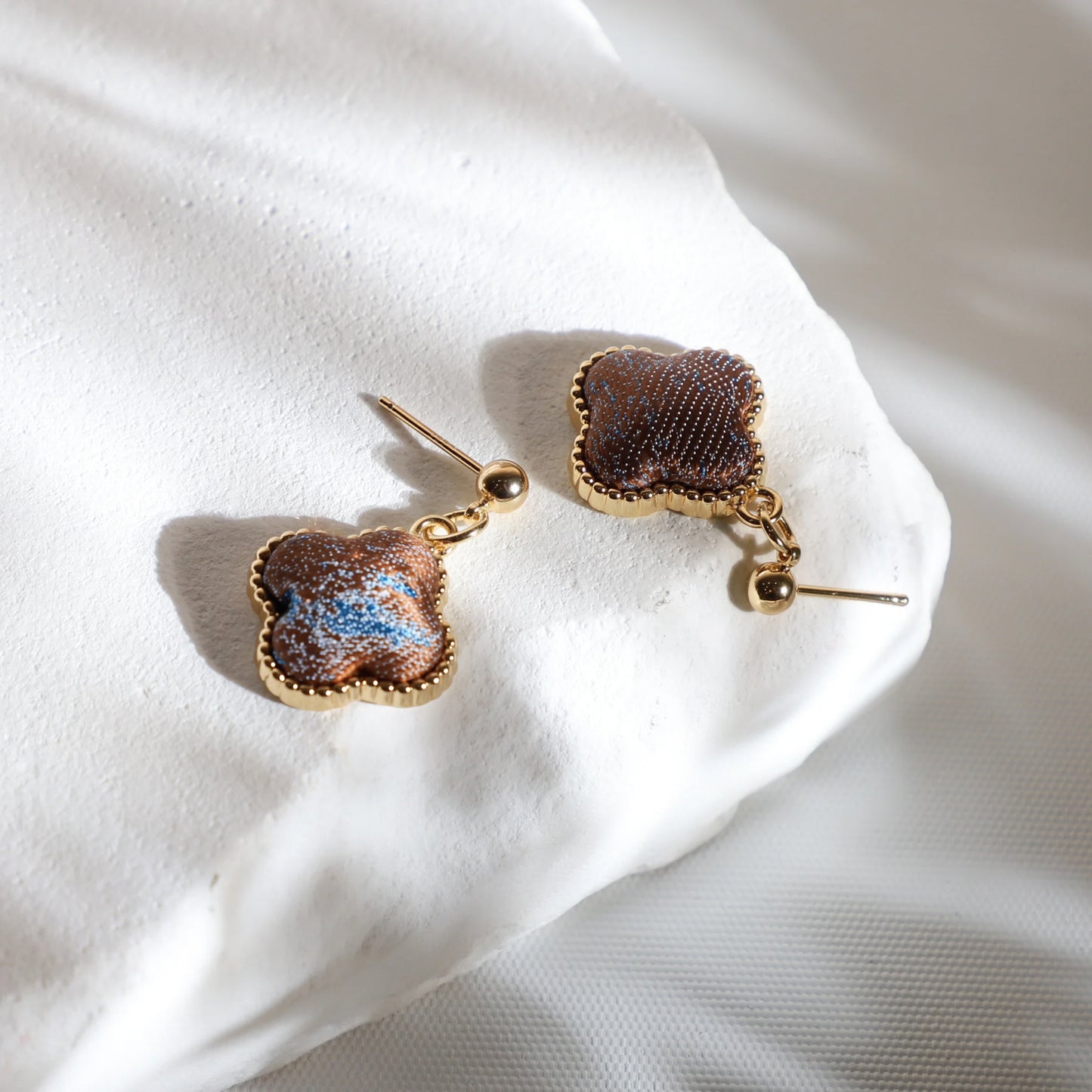 Handmade Brocade Earrings