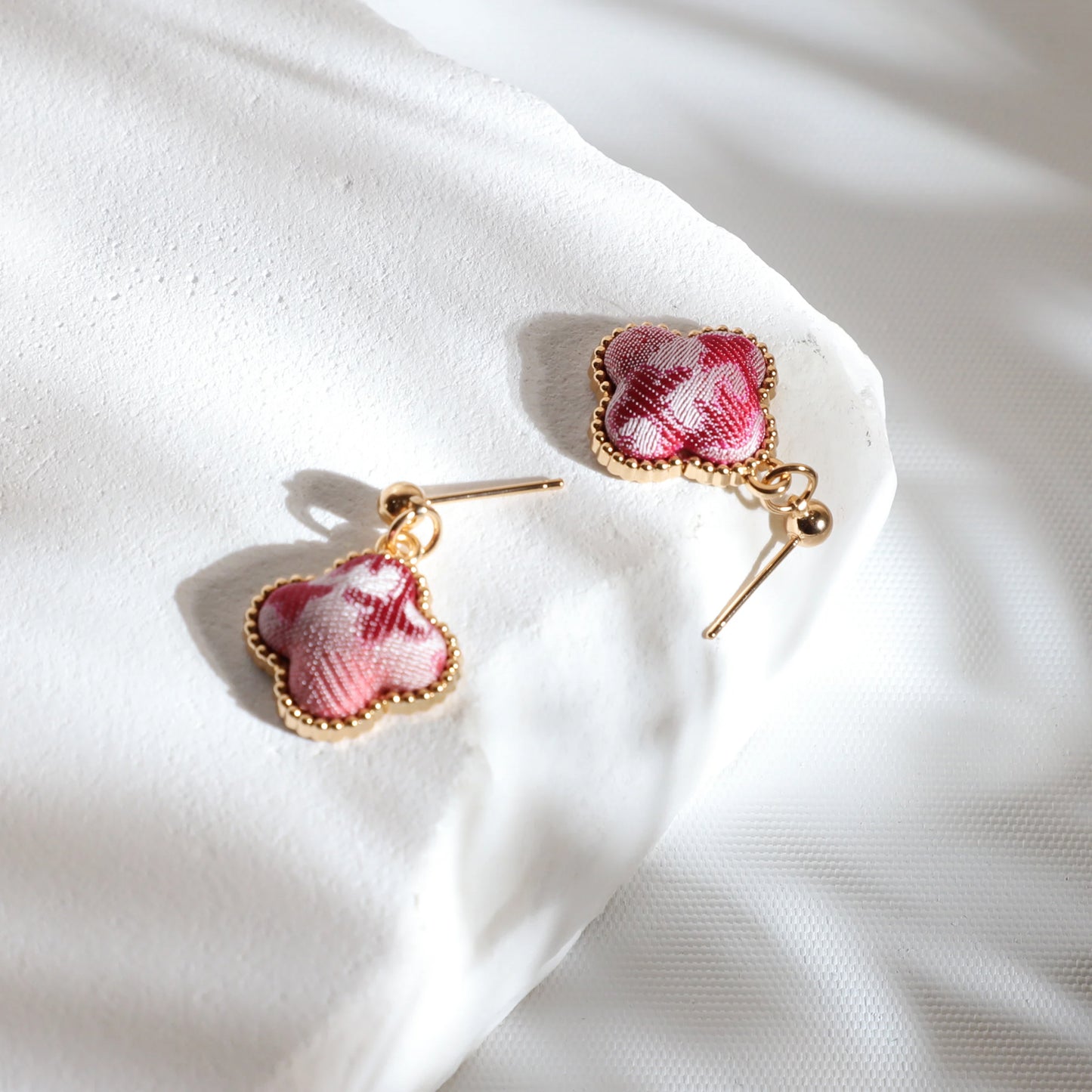 Handmade Brocade Earrings