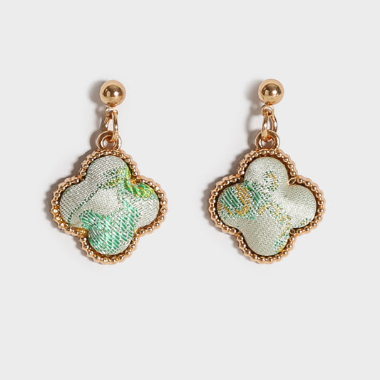 Handmade Brocade Earrings