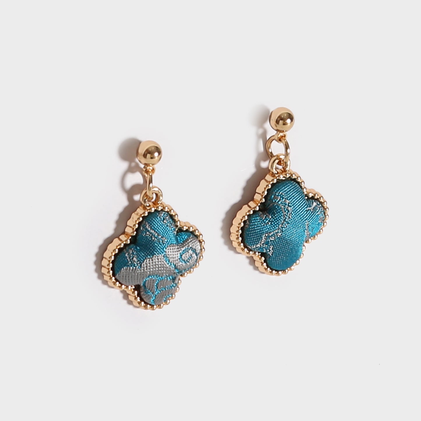 Handmade Brocade Earrings