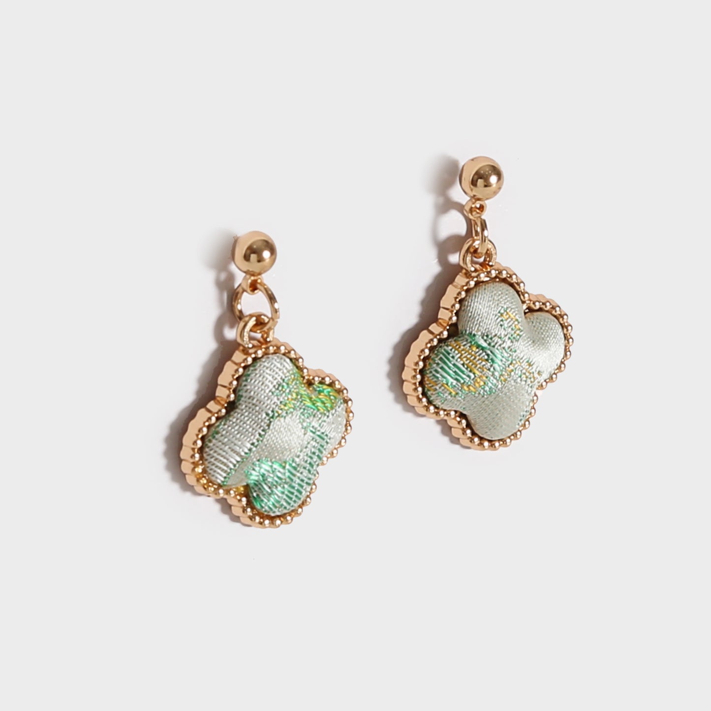 Handmade Brocade Earrings