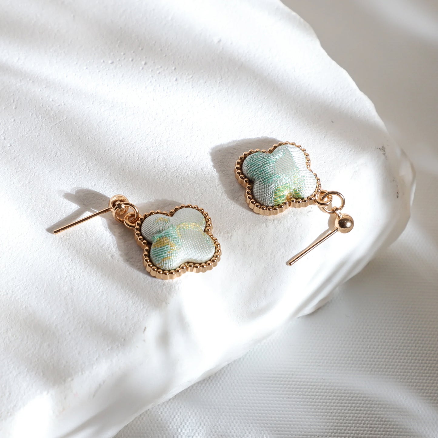 Handmade Brocade Earrings
