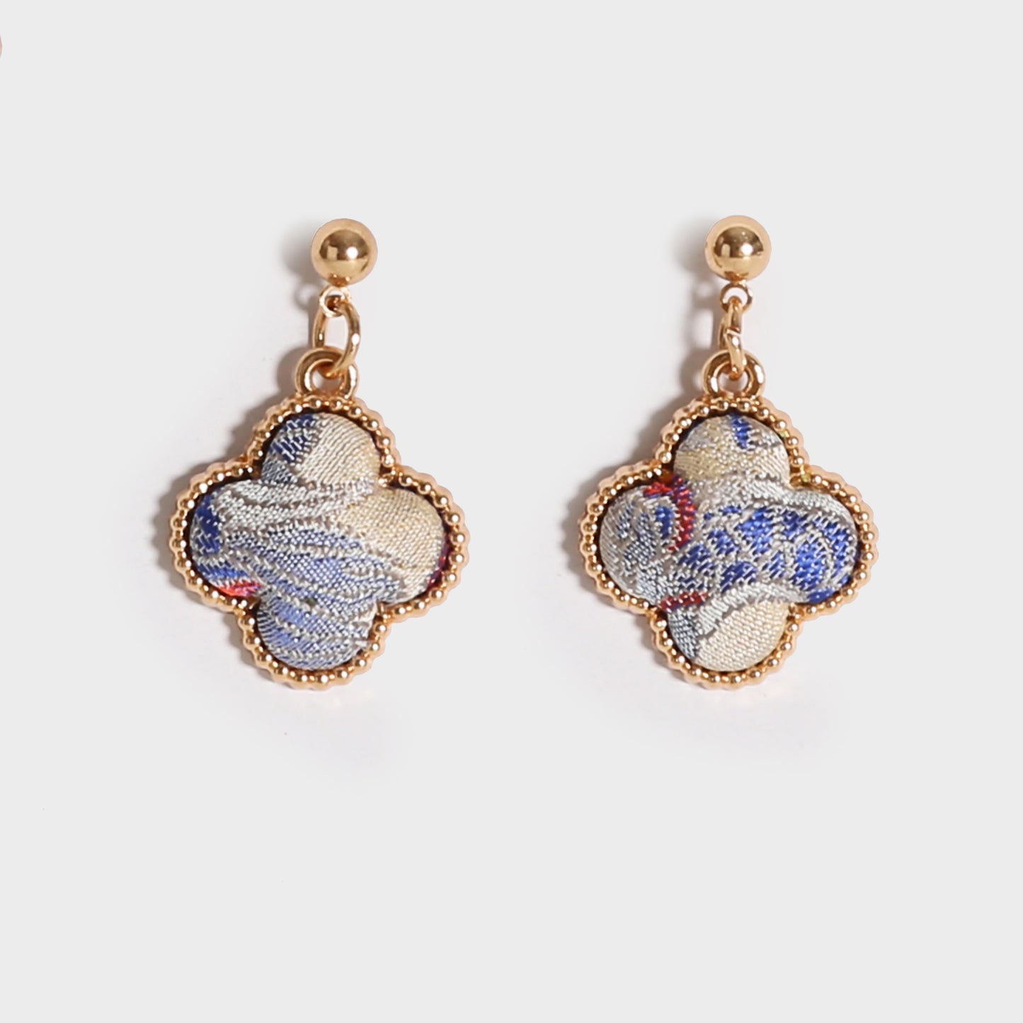 Handmade Brocade Earrings