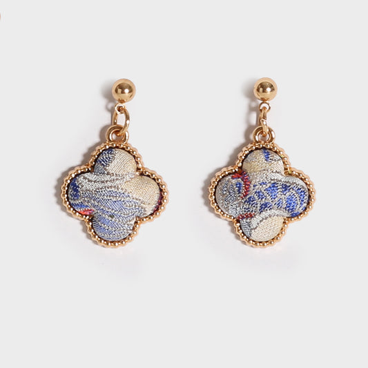 Handmade Brocade Earrings