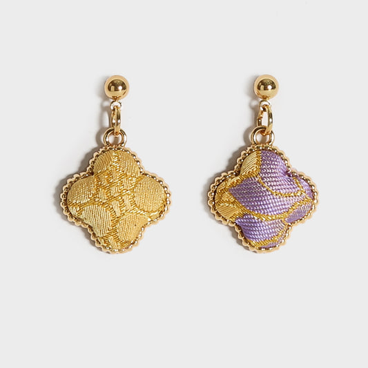 Handmade Brocade Earrings