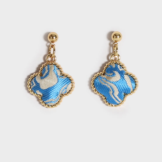 Handmade Brocade Earrings