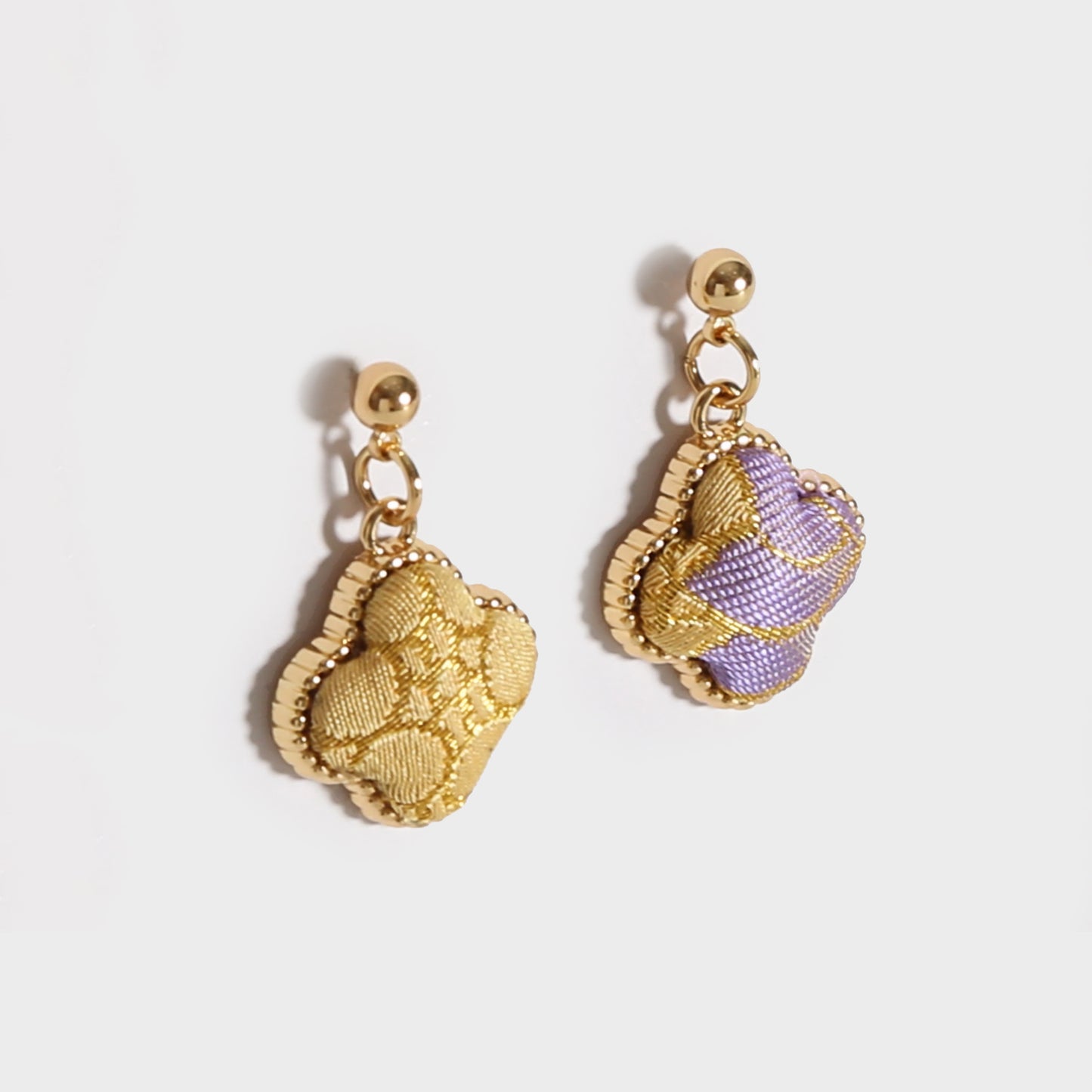 Handmade Brocade Earrings