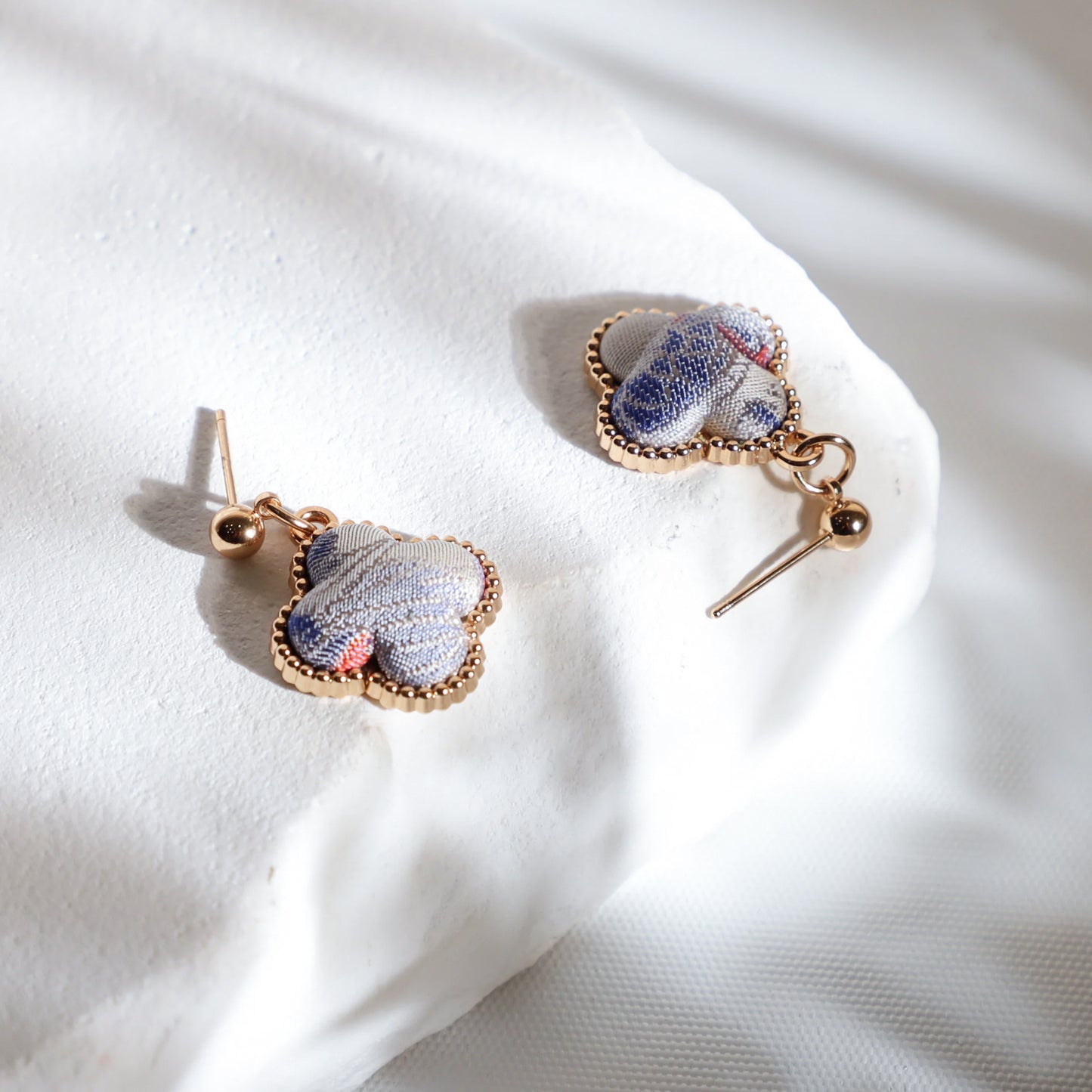 Handmade Brocade Earrings