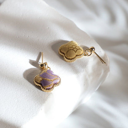 Handmade Brocade Earrings