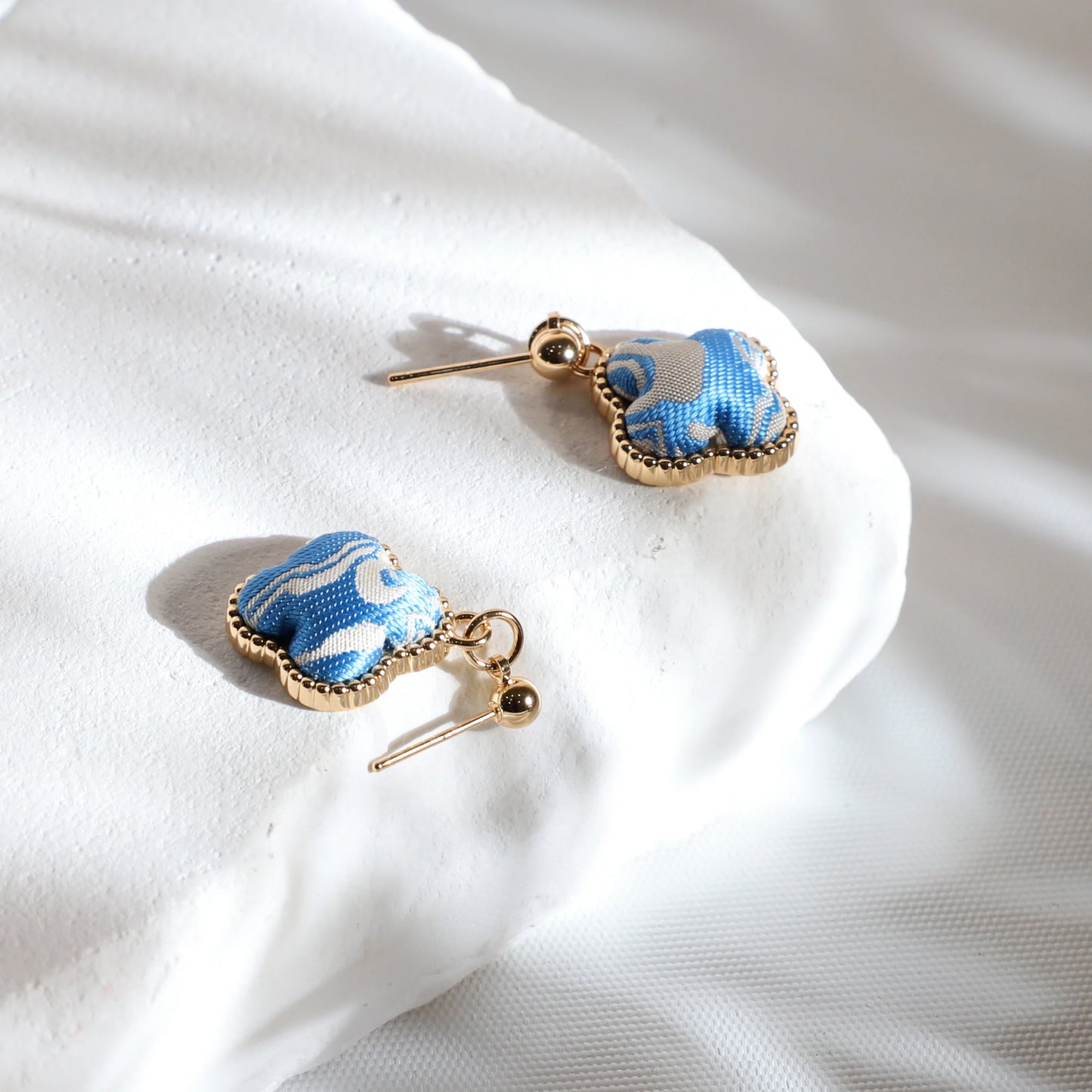 Handmade Brocade Earrings