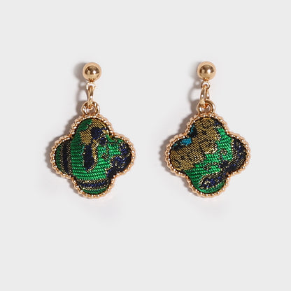 Handmade Brocade Earrings