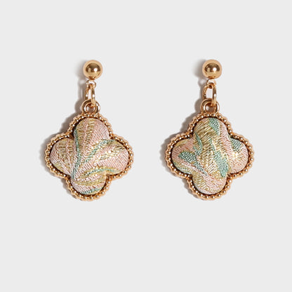 Handmade Brocade Earrings