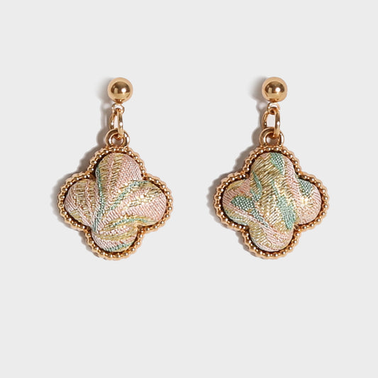 Handmade Brocade Earrings