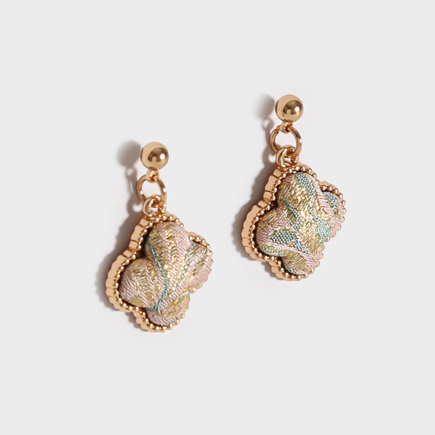 Handmade Brocade Earrings