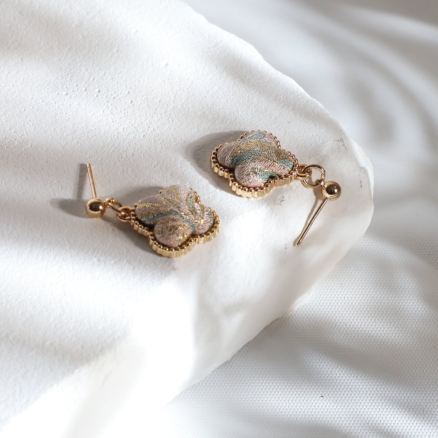 Handmade Brocade Earrings