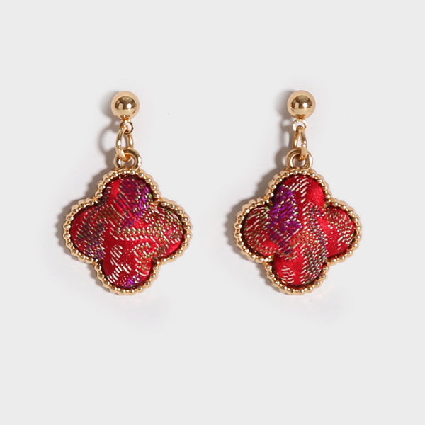Handmade Brocade Earrings