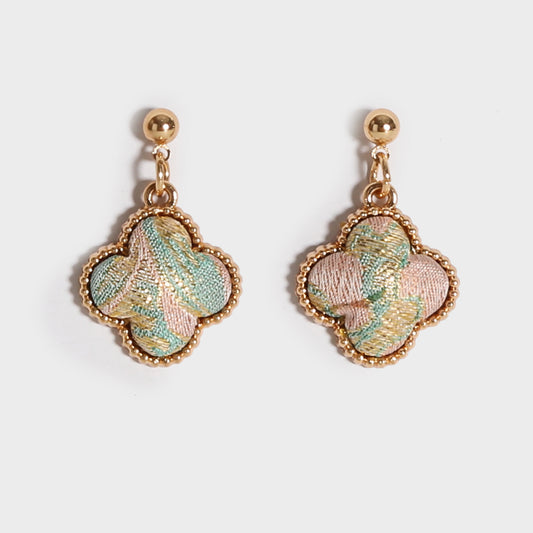 Handmade Brocade Earrings