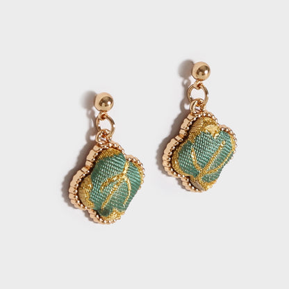Handmade Brocade Earrings