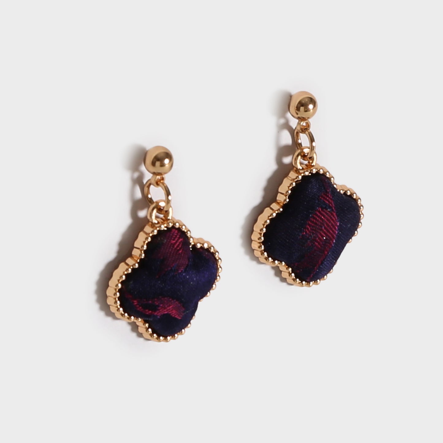 Handmade Brocade Earrings