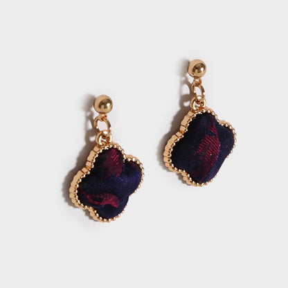 Handmade Brocade Earrings