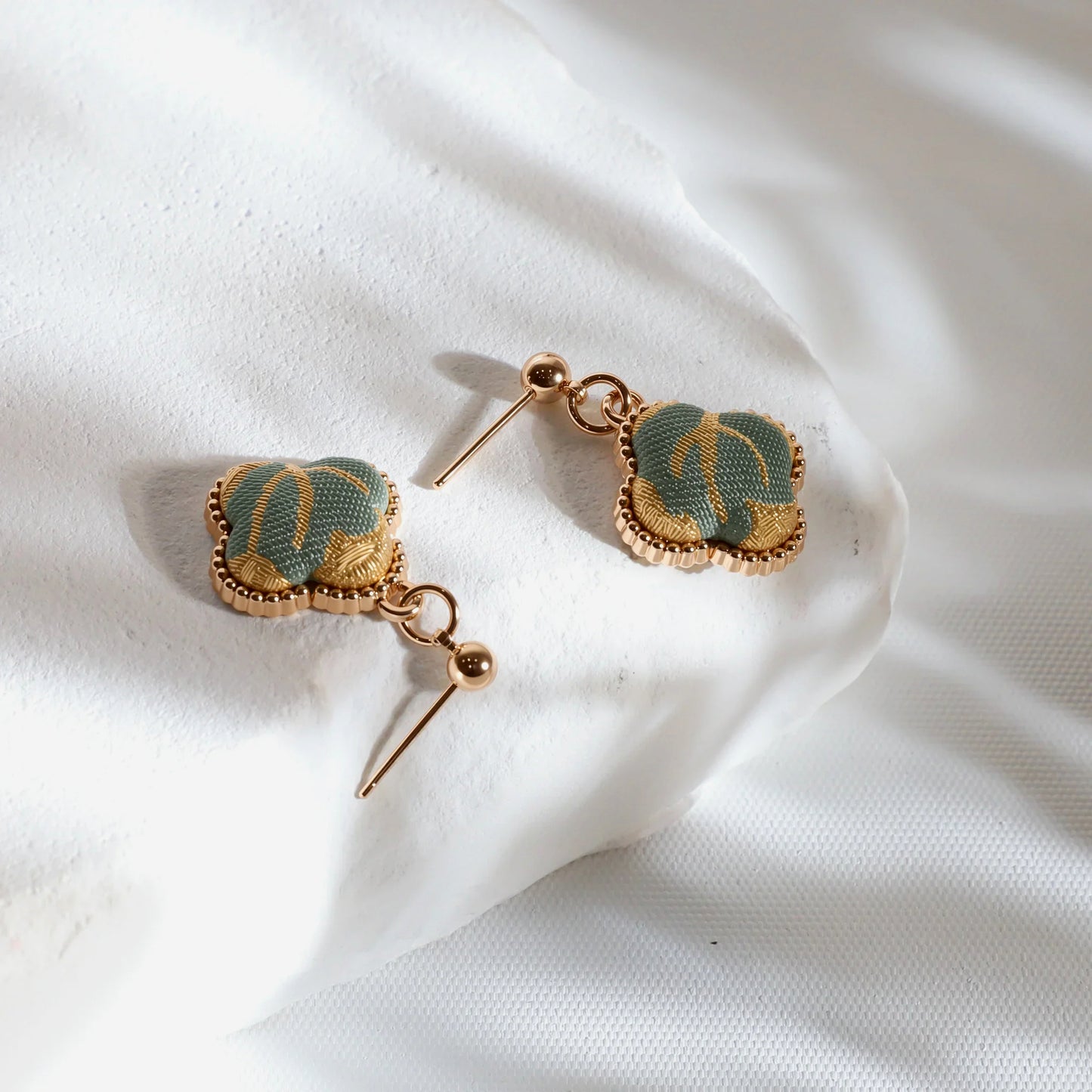 Handmade Brocade Earrings