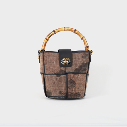 bamboo handle designer bag