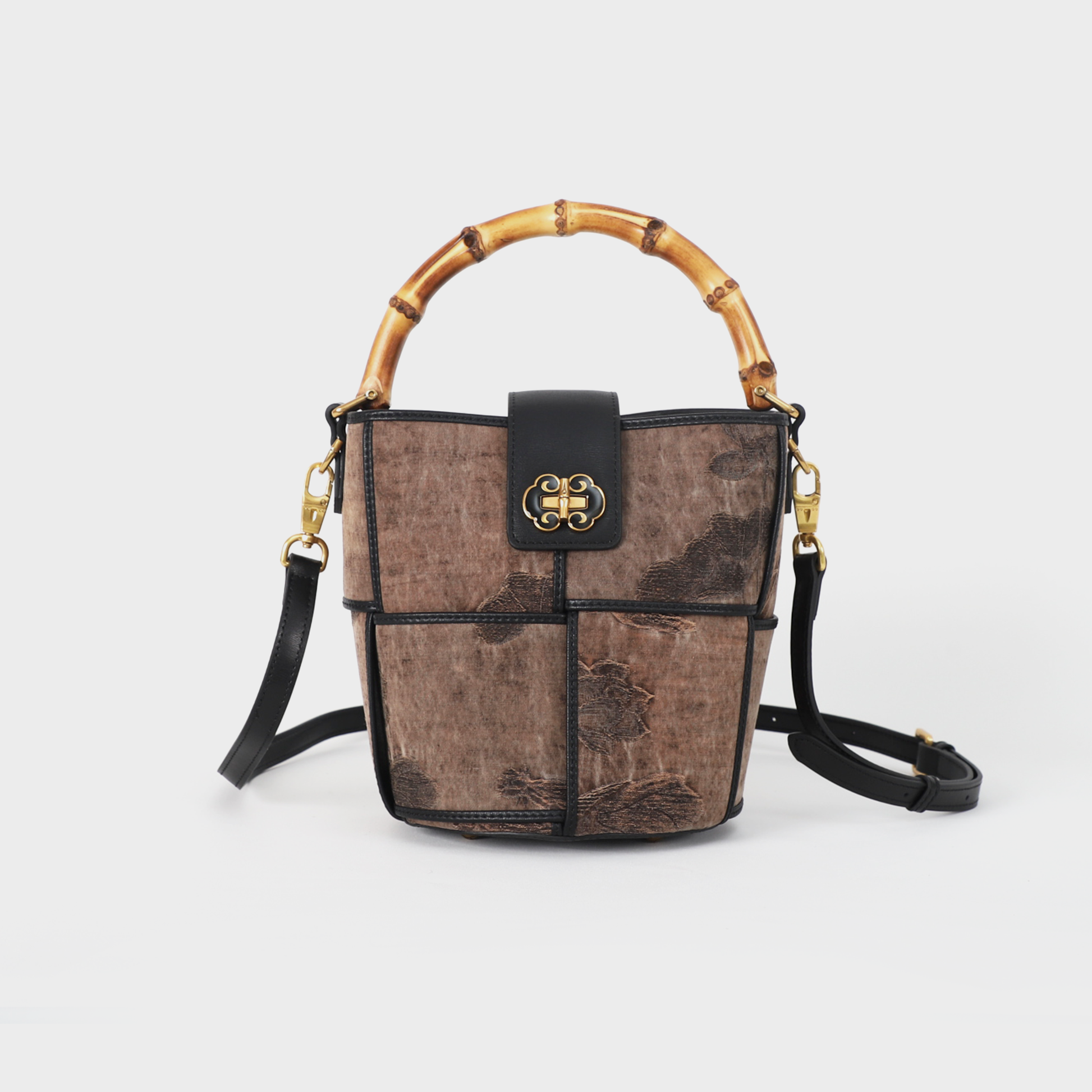 bamboo handle designer bag