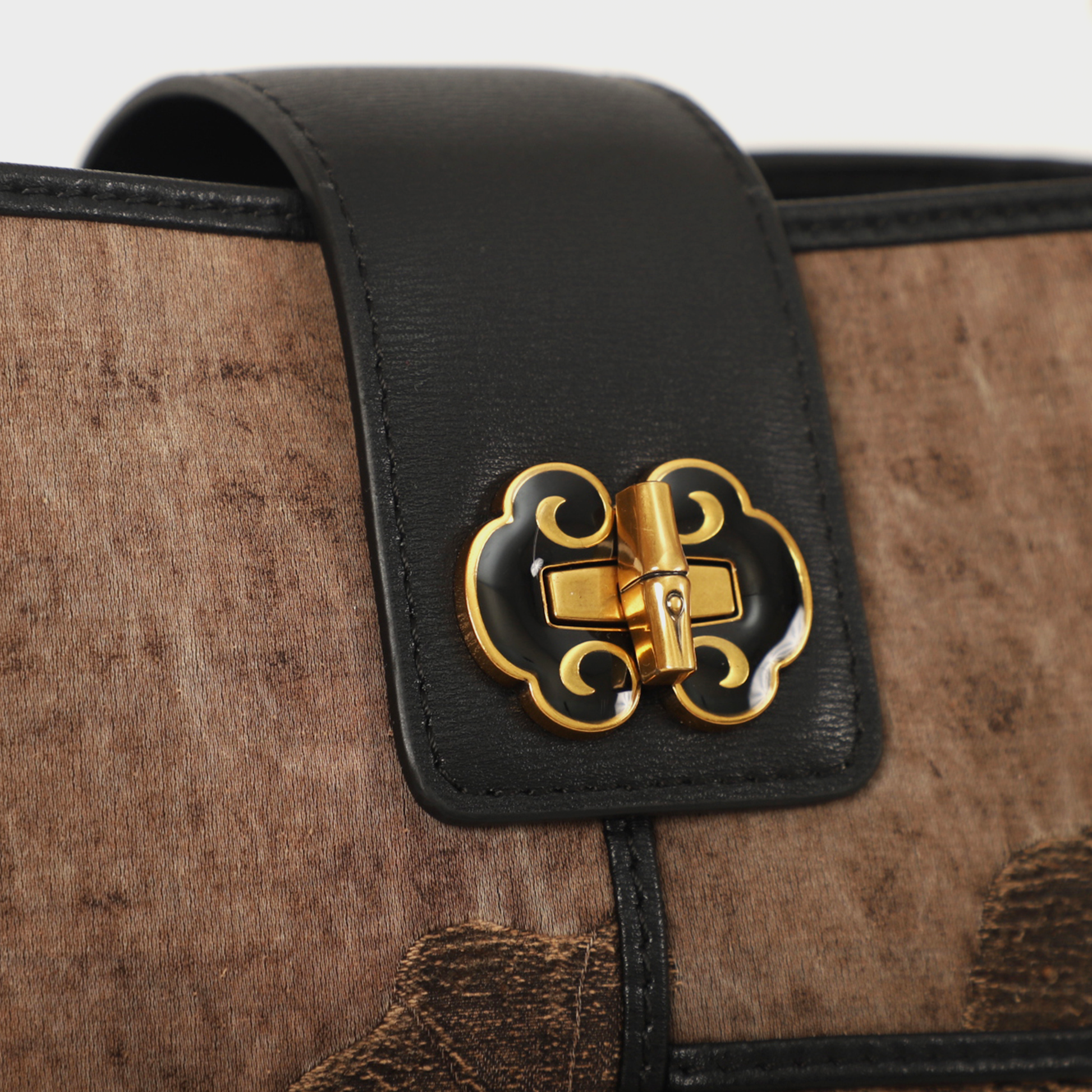 bamboo handle designer bag