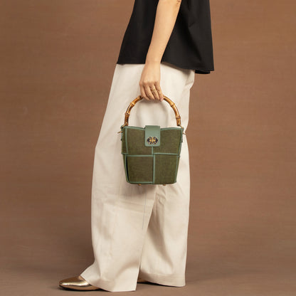 Xiangyunsha Bamboo Handbag