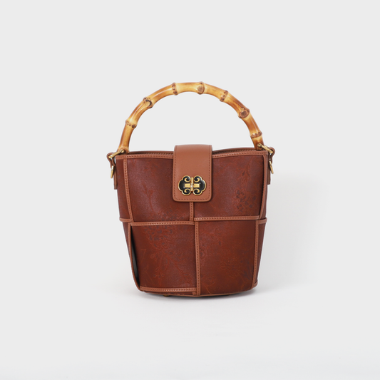 bamboo handle purse