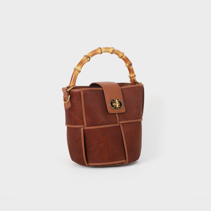bamboo handle purse