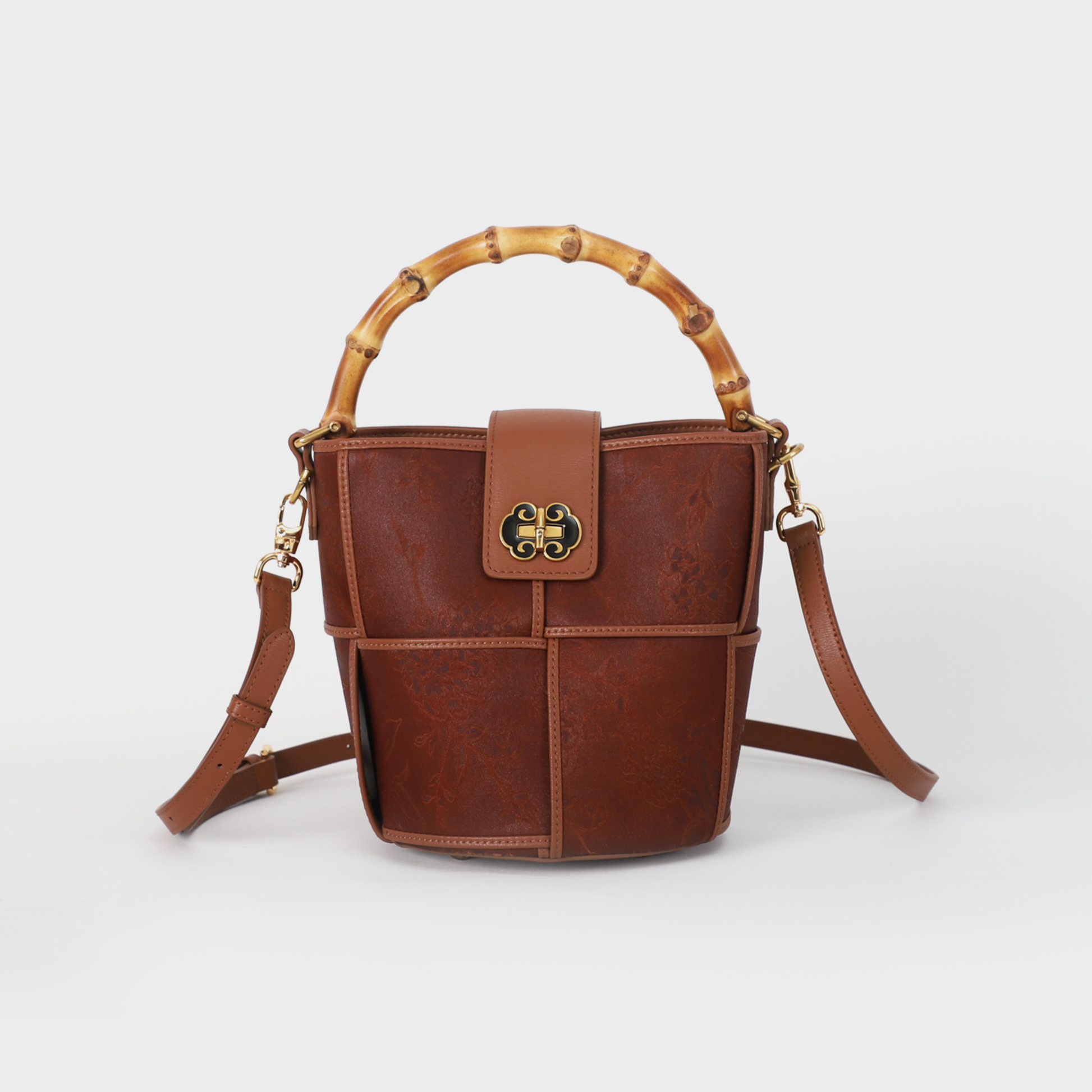 bamboo handle purse