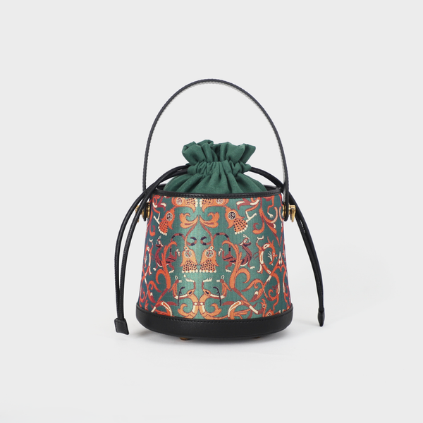 Lucky Silk&Shu Brocade Tote Bag