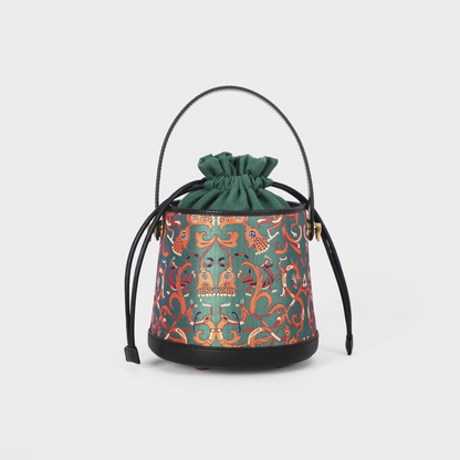 Lucky Silk&Shu Brocade Tote Bag
