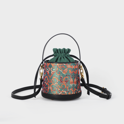 Lucky Silk&Shu Brocade Tote Bag