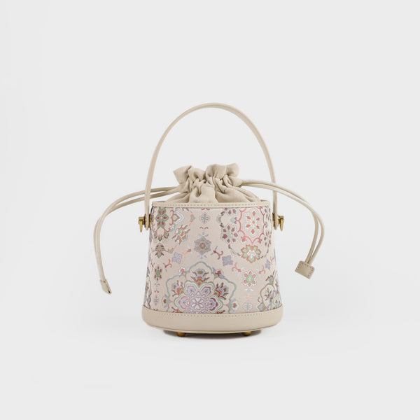 Beige Bucket Bag