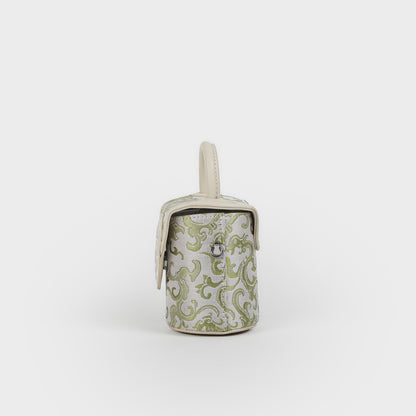 silk evening bag
