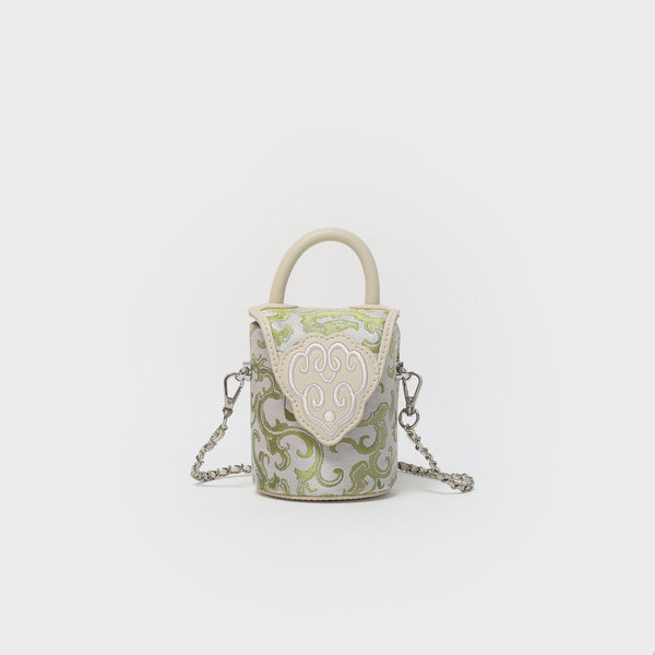 silk evening bag