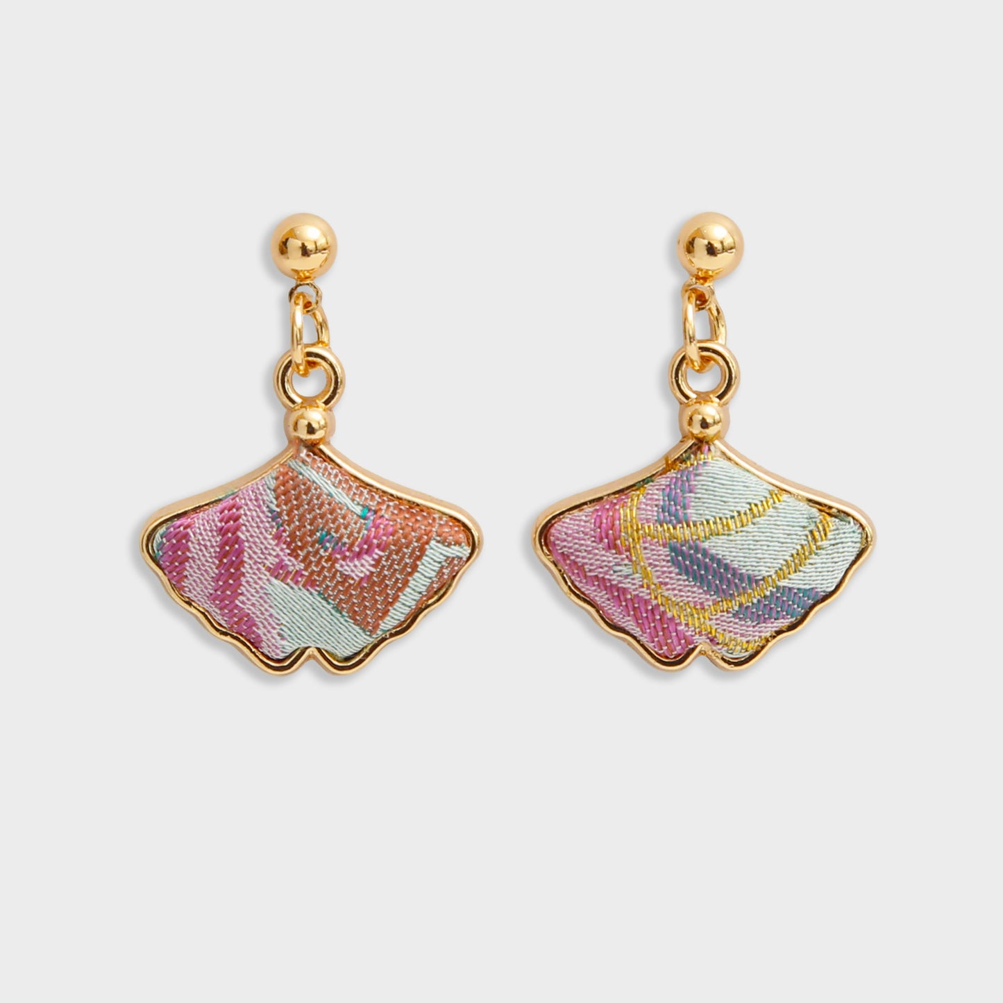 Handmade Brocade Earrings