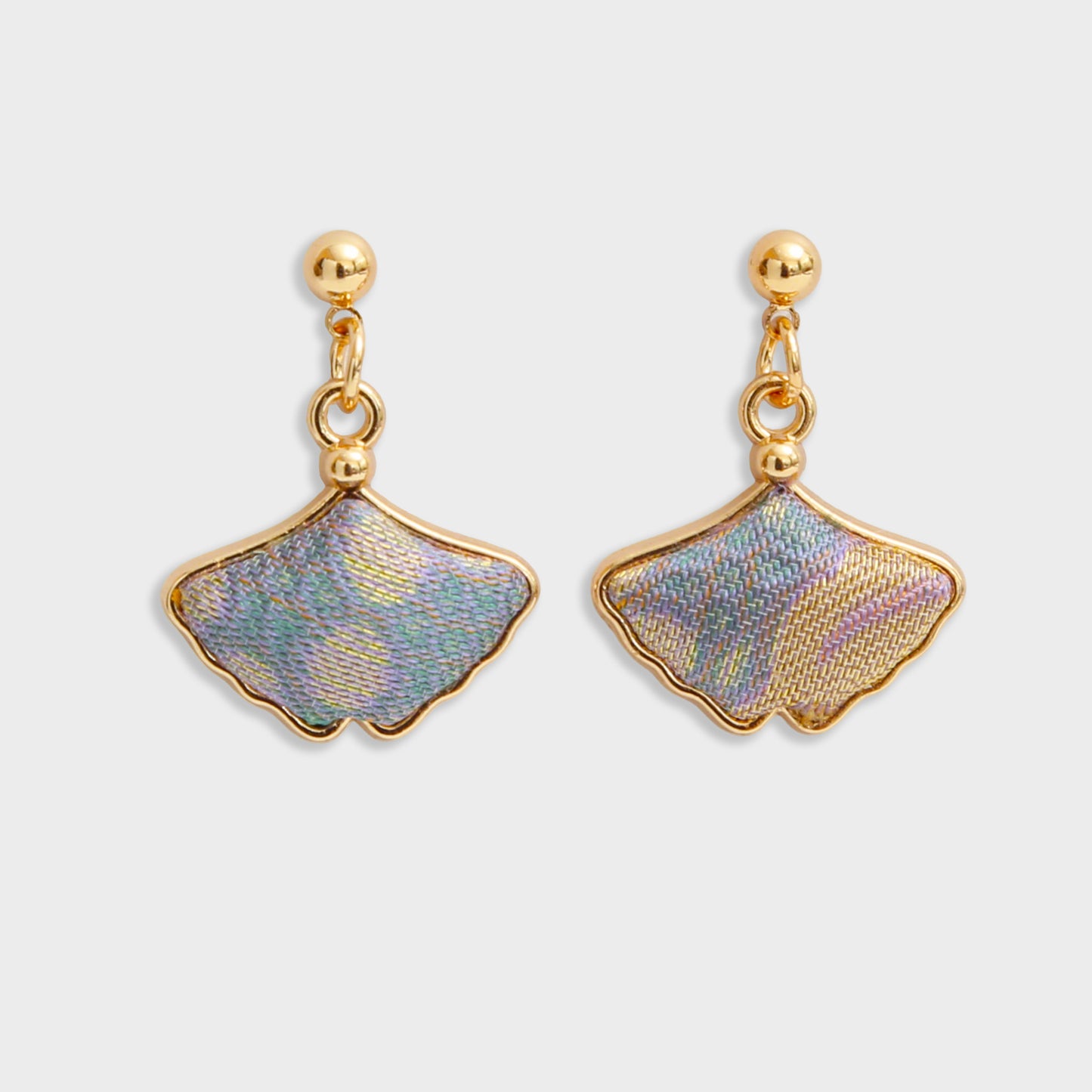 Handmade Brocade Earrings