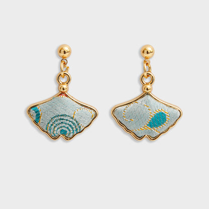 Handmade Brocade Earrings